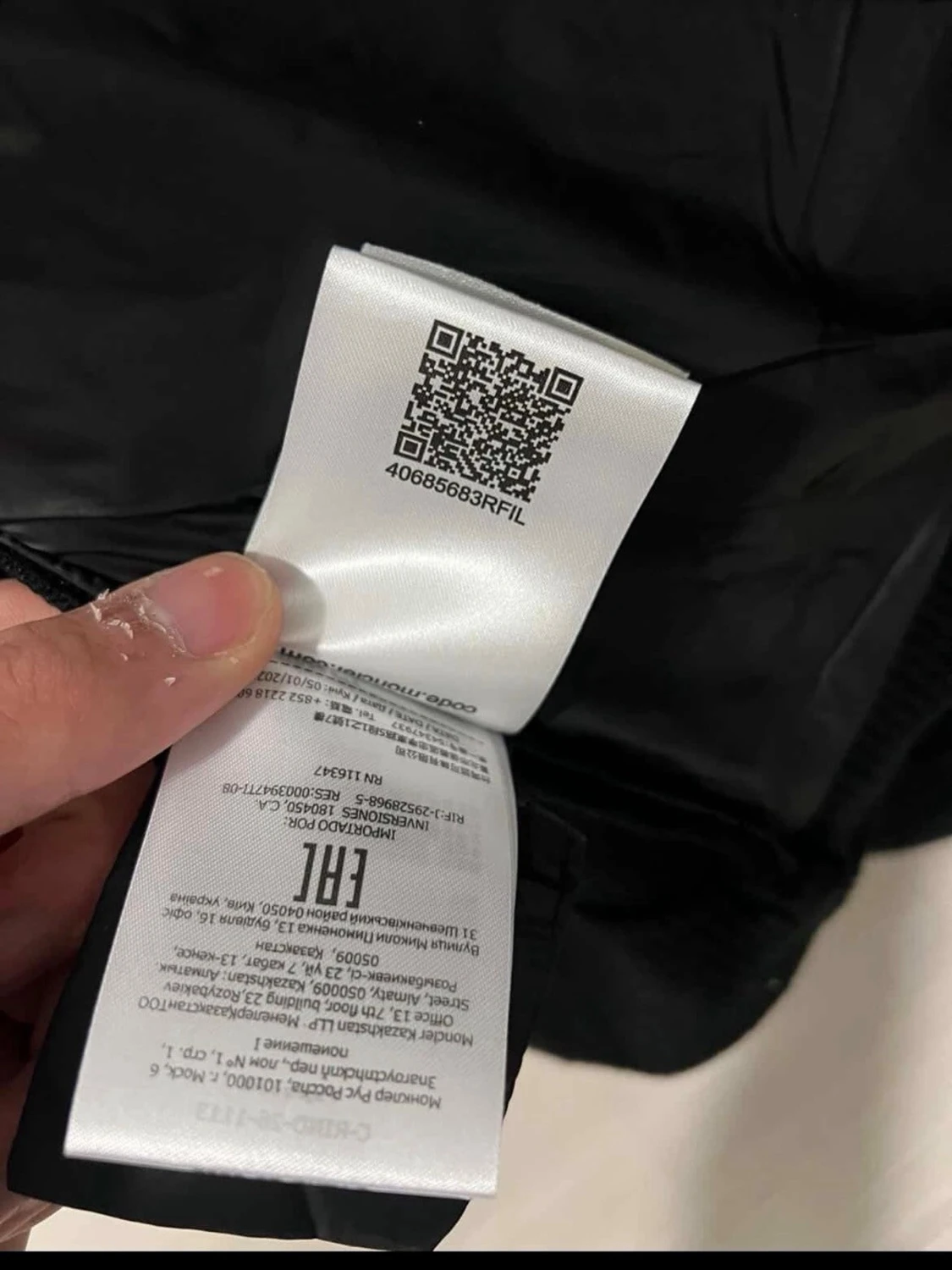Moncler cardigan jacka M herr varm o skön  - 5