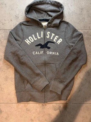 Hollister zip hoddie  - Superfint skick och en perfekt zip hoddie att ha nu till sommaren och kallare kvällar. 