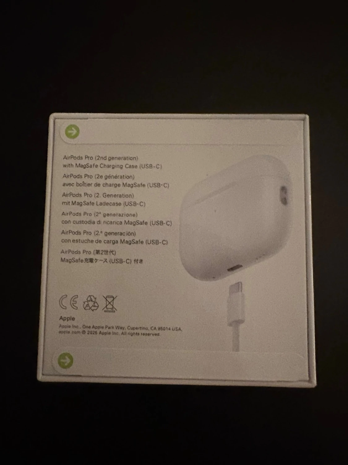 AirPods Pro 2 oöppnade  - 1