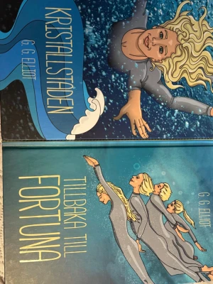Två böcker från girl it - Två böcker från girl it. ”Kristallstaden” är första boken i serien medan ”Tillbaka till Fortuna” är andra och sista delen. 