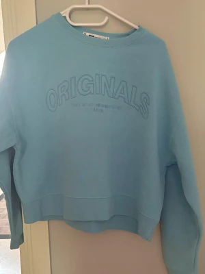 Blå sweatshirt  - Jättefin blå färg och jättefint skick❣️