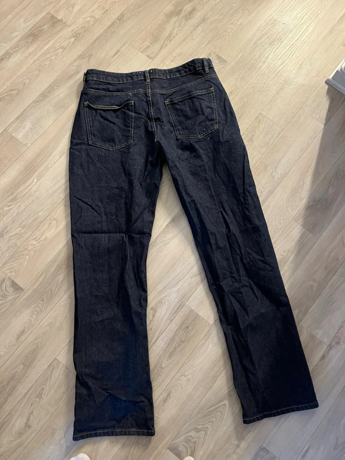 Mörkblå raka jeans från lager 157 - 1
