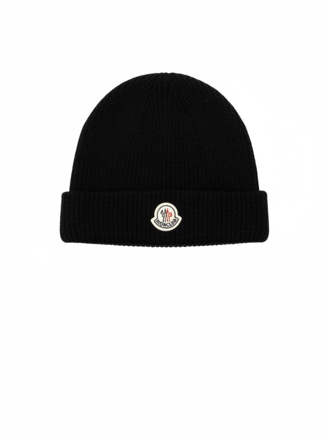 Svart Moncler mössa 