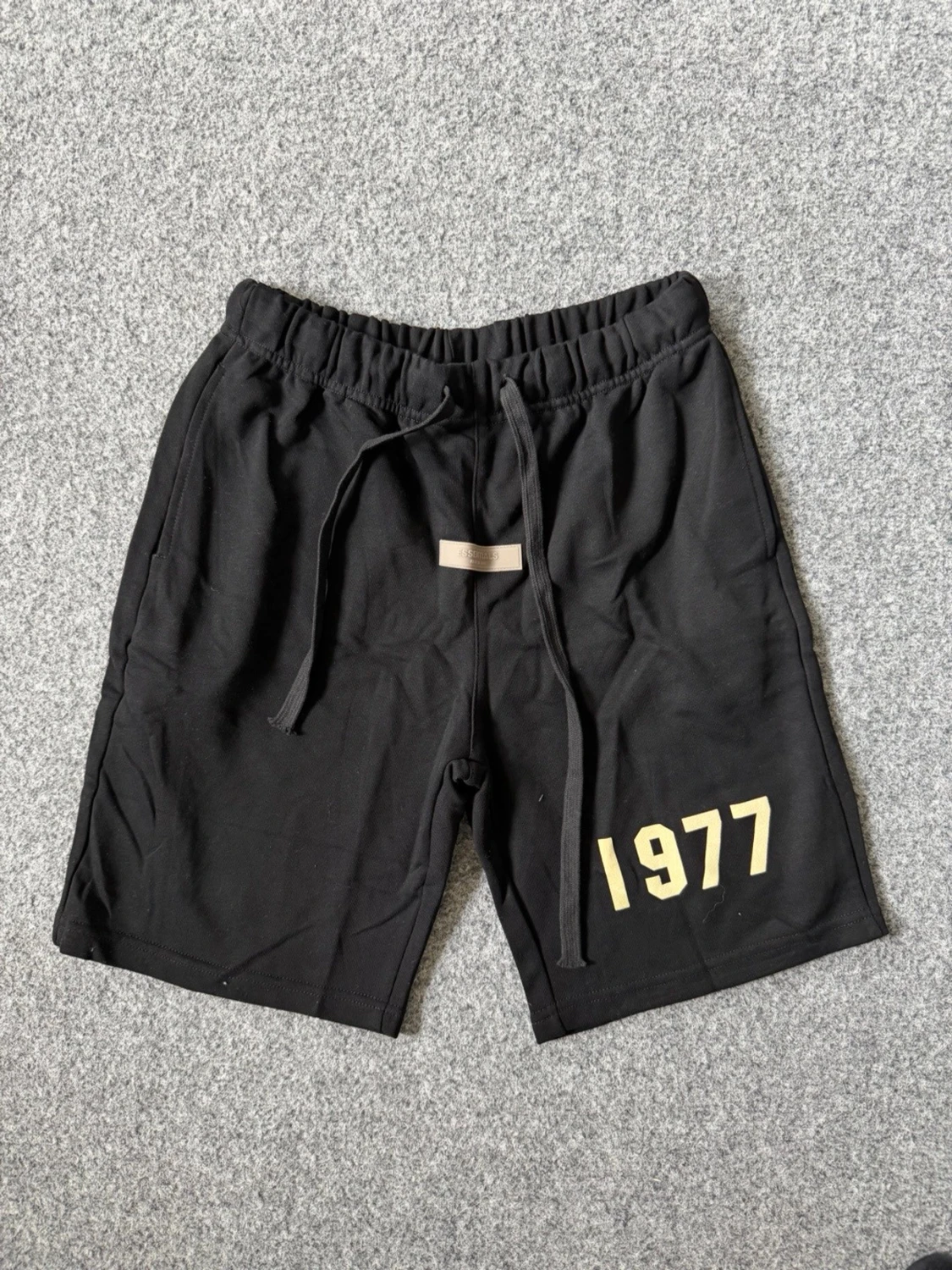 1977 Essentials black shorts