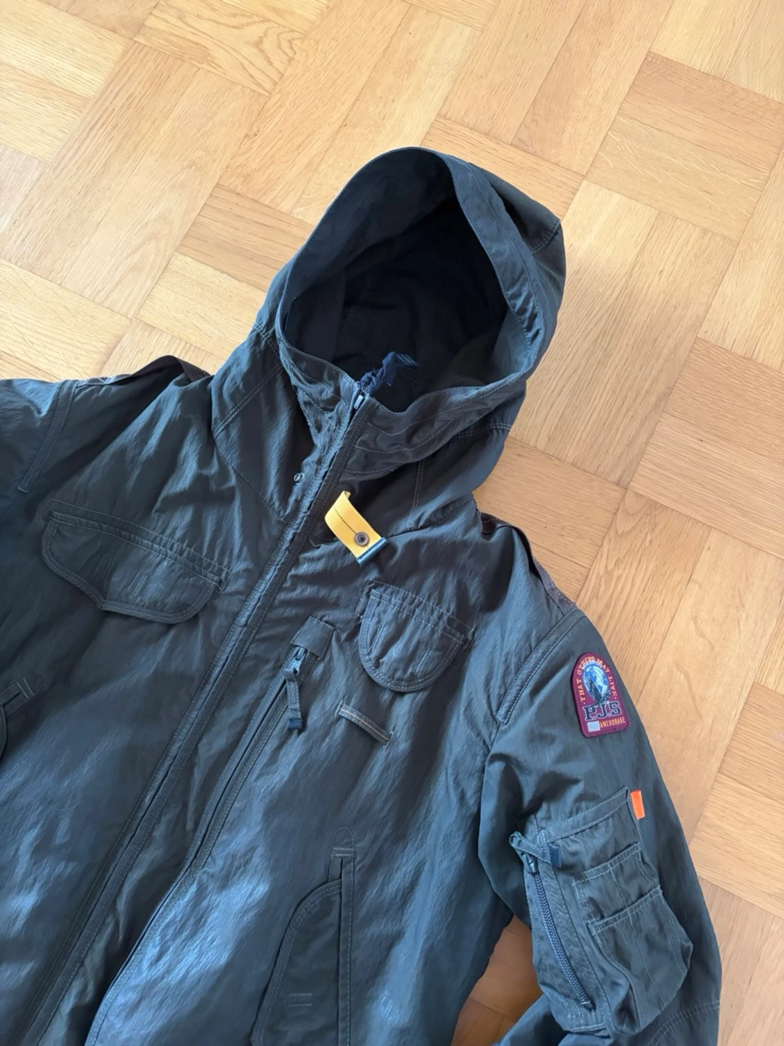 Mörkgrön vindjacka Parajumpers - 1