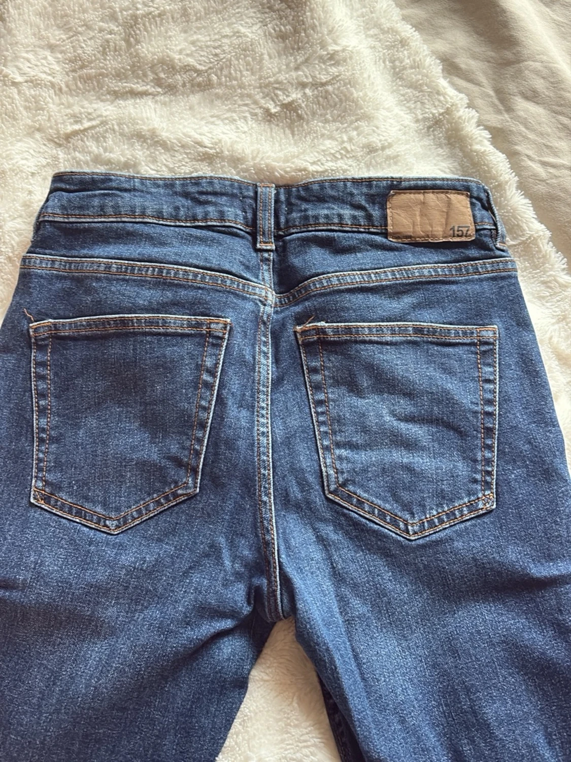 Blå bootcut jeans från lager 157 - 1