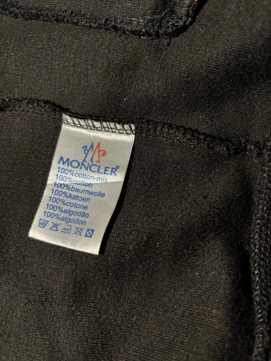 Svart ziptröja från Moncler - 5