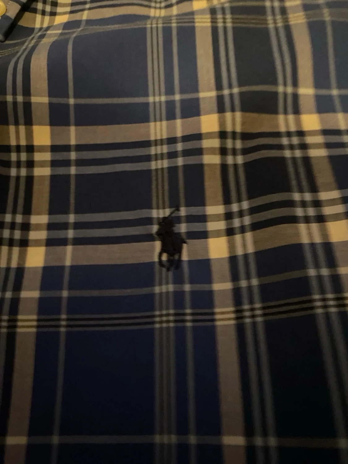 Blå rutig skjorta från Polo Ralph Lauren - 1
