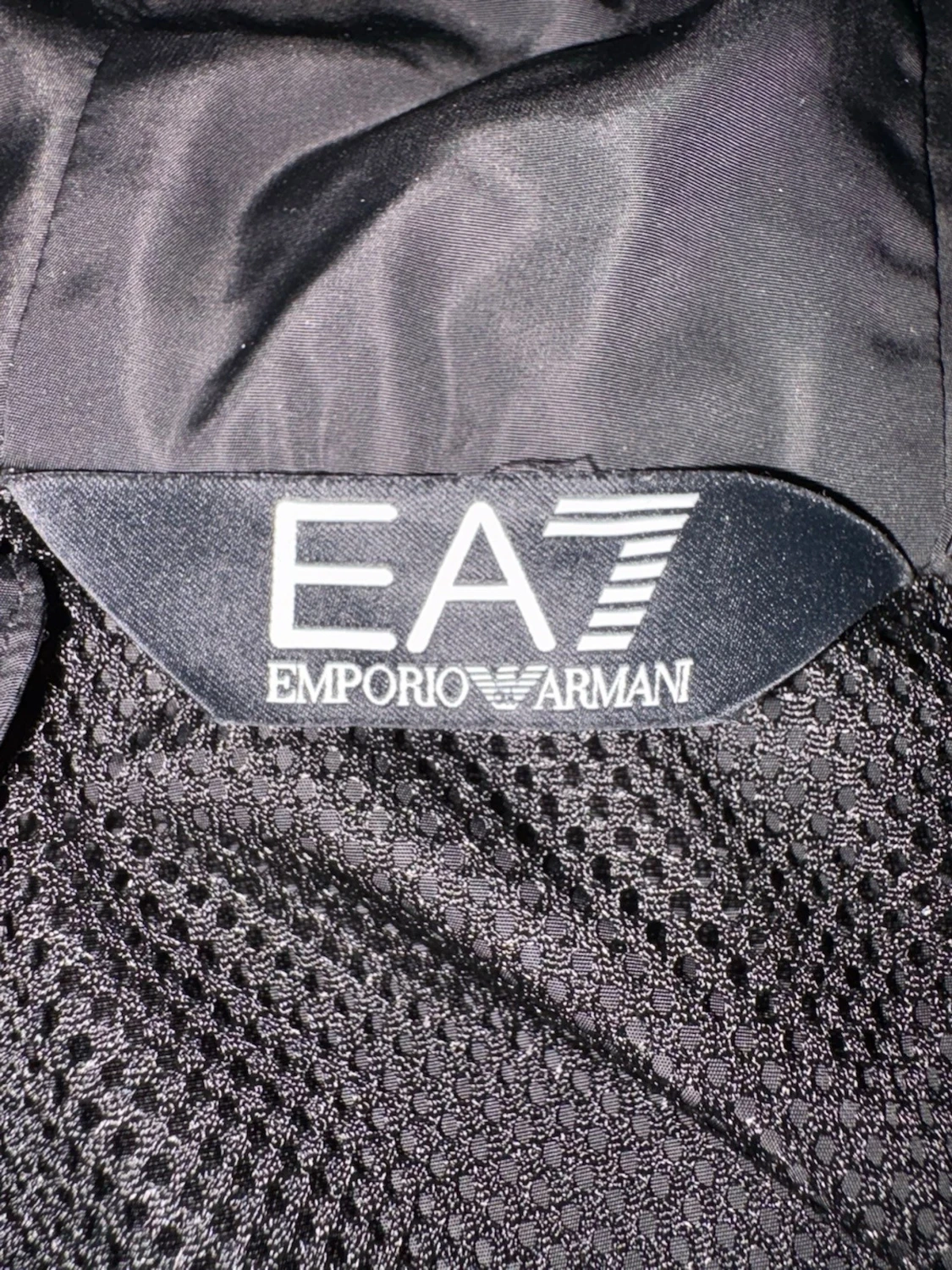 Svart EA7 Emporio Armani vindjacka - 2