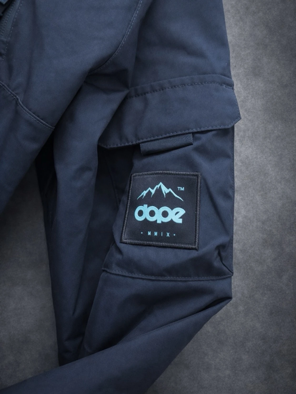 Svart vindjacka från Dope - 1