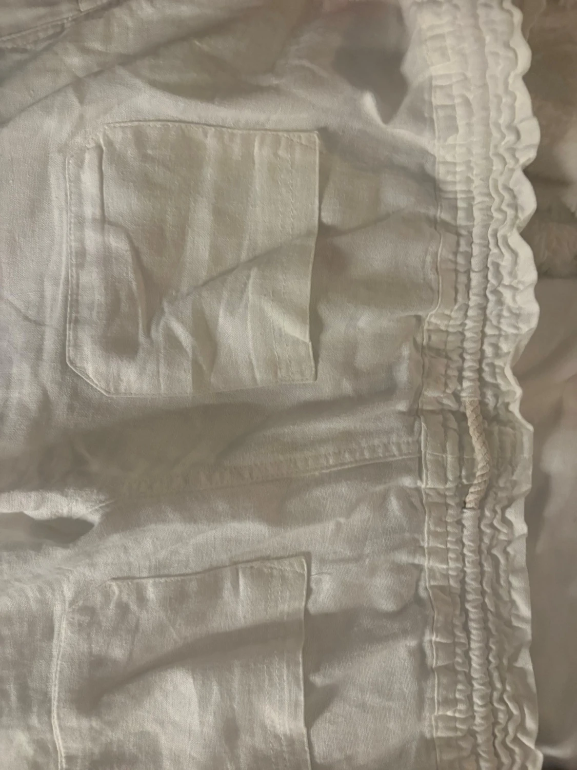 Vita linnebyxor ifrån Roxy. - 1