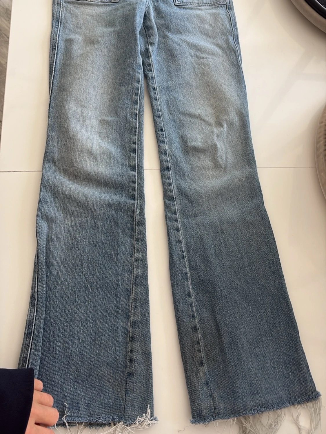 Ljusblå bootcut jeans från Diesel