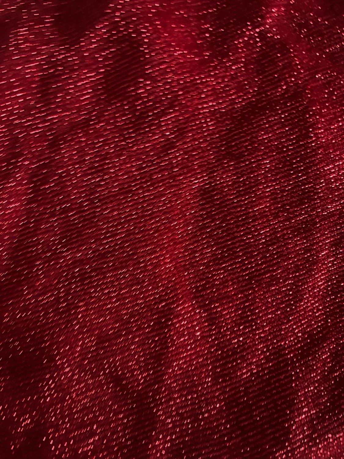 Glittrig röd linne - 1