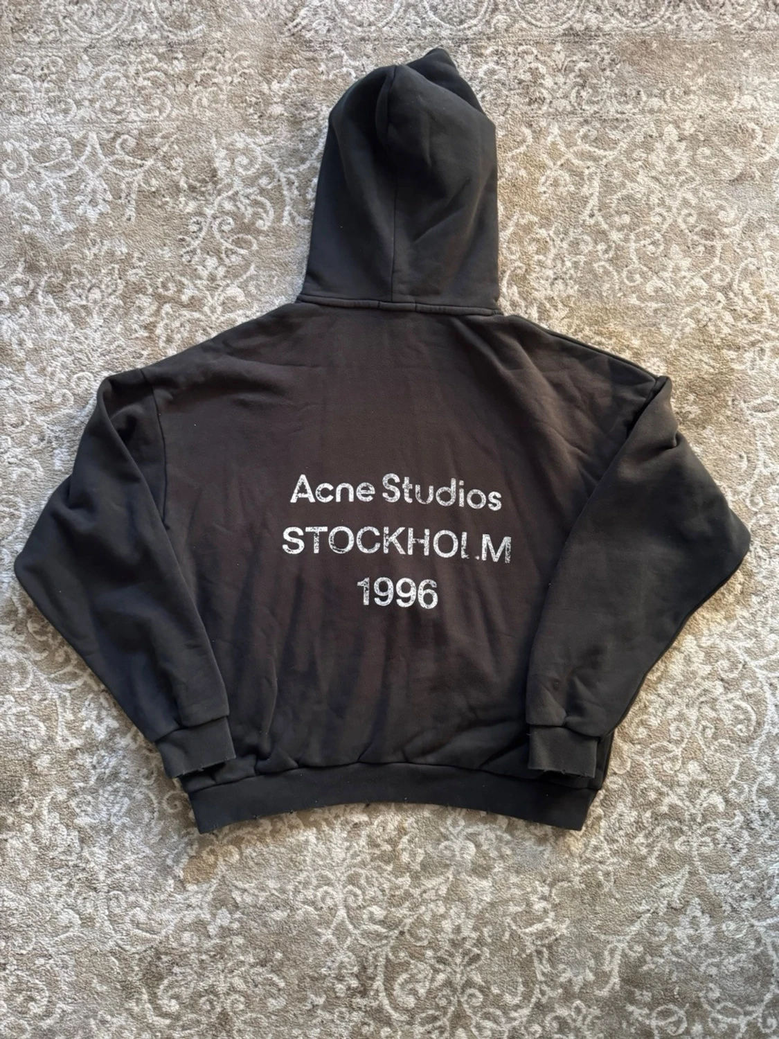 Svart hoodie Acne studios - 3