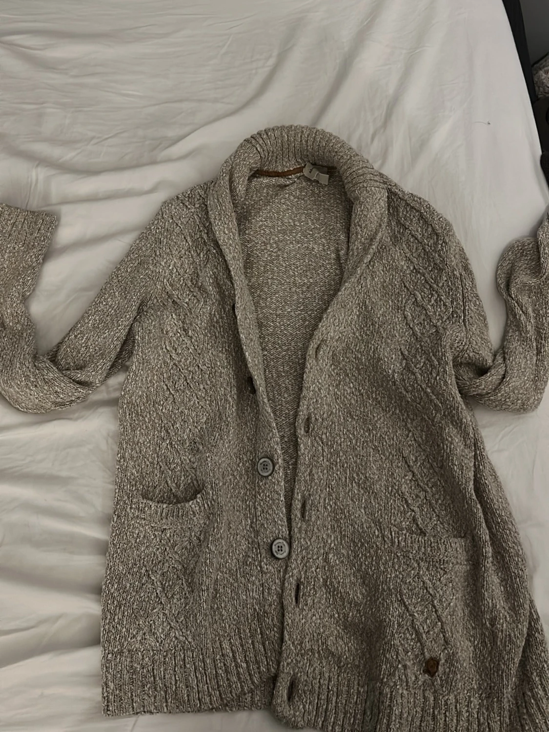 Beige kofta från Massimo Dutti - 2