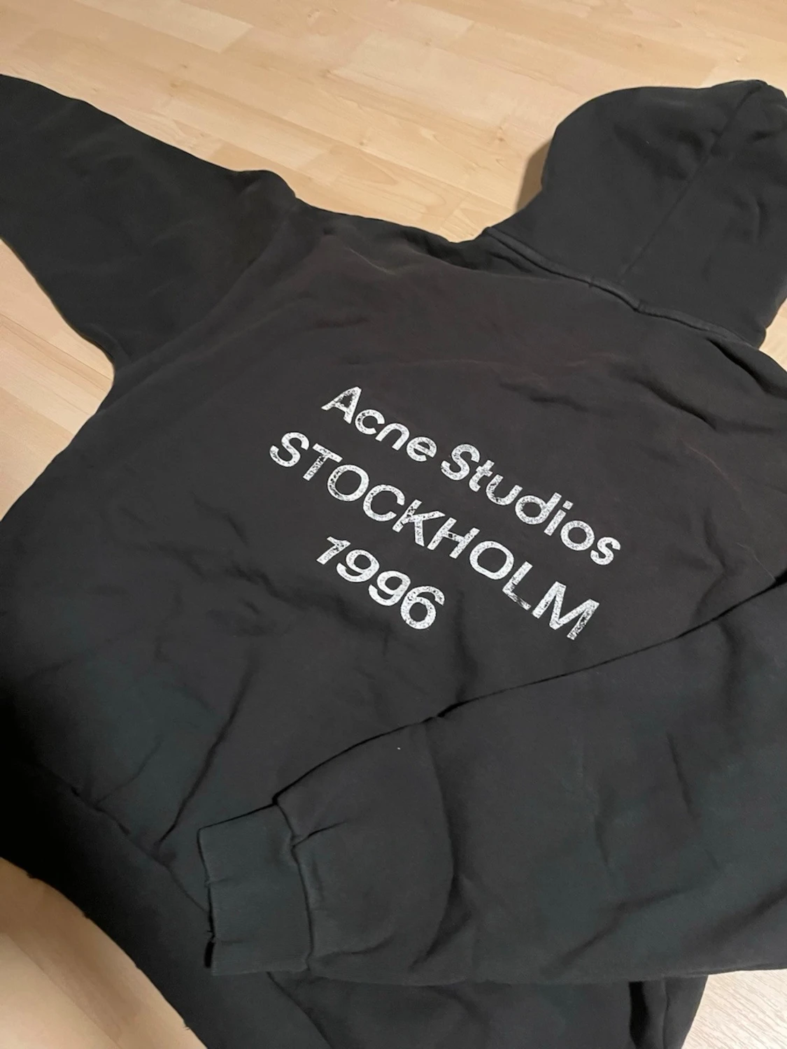 Svart hoodie Acne Studios Stockholm - 3