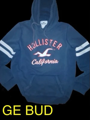 Hollister hoodie i blå färg - Fin blå Hollister hoodie i fint skick skriv till mig om intresserade inte super fast på priset