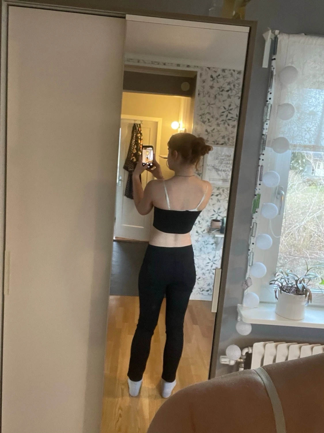Svarta skinny jeans med hög midja - 2