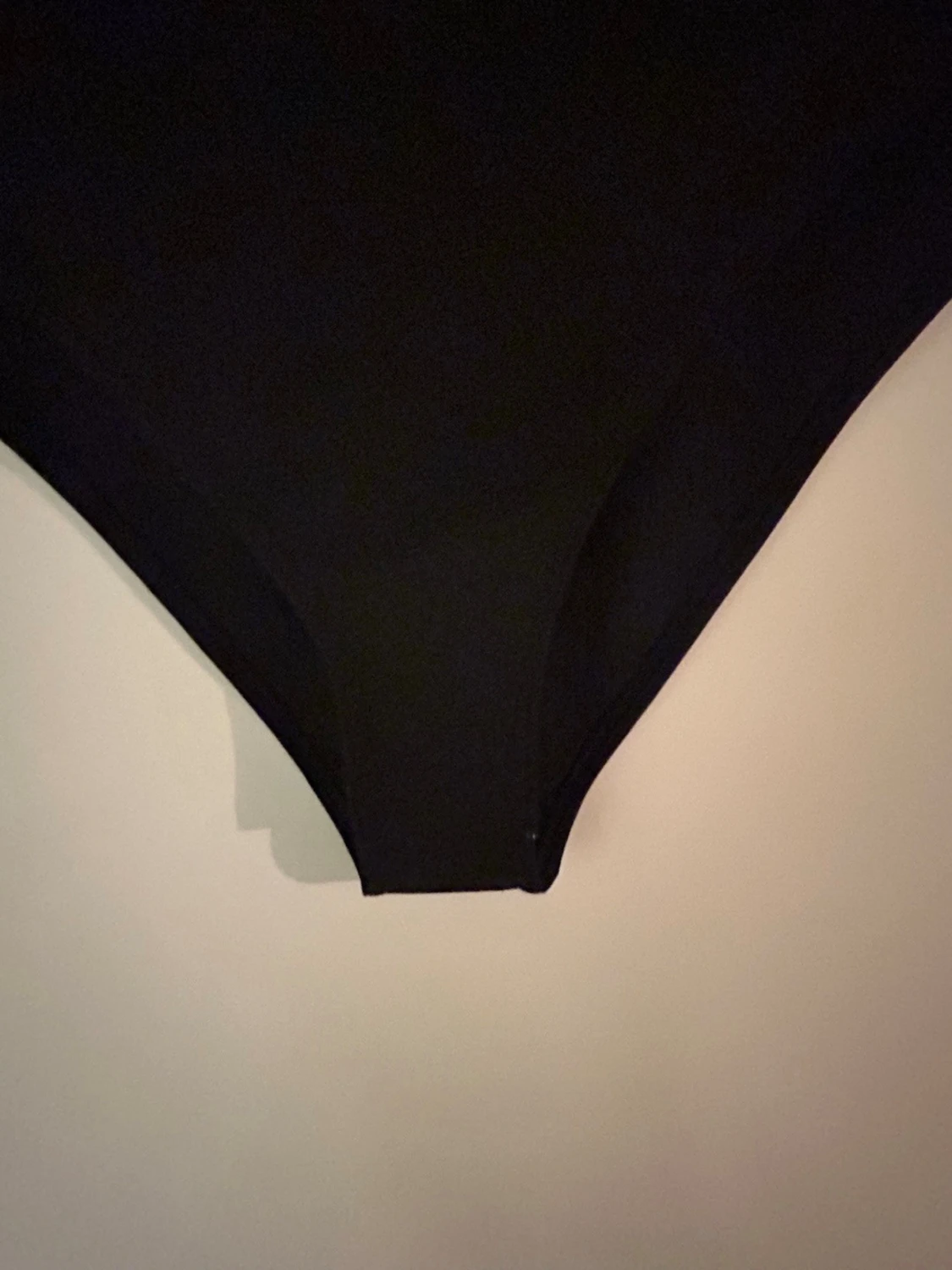 Svart långärmad body - 2