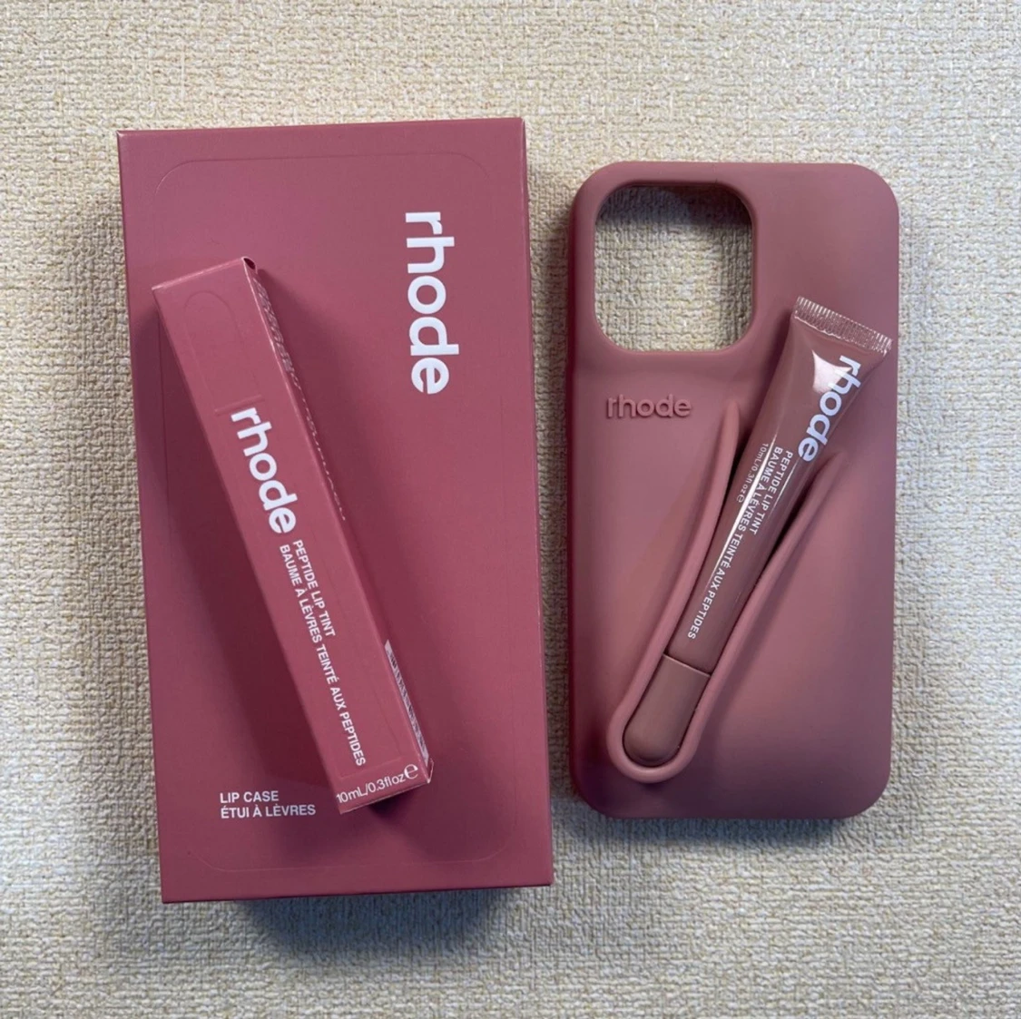 Rhode skal + liptint