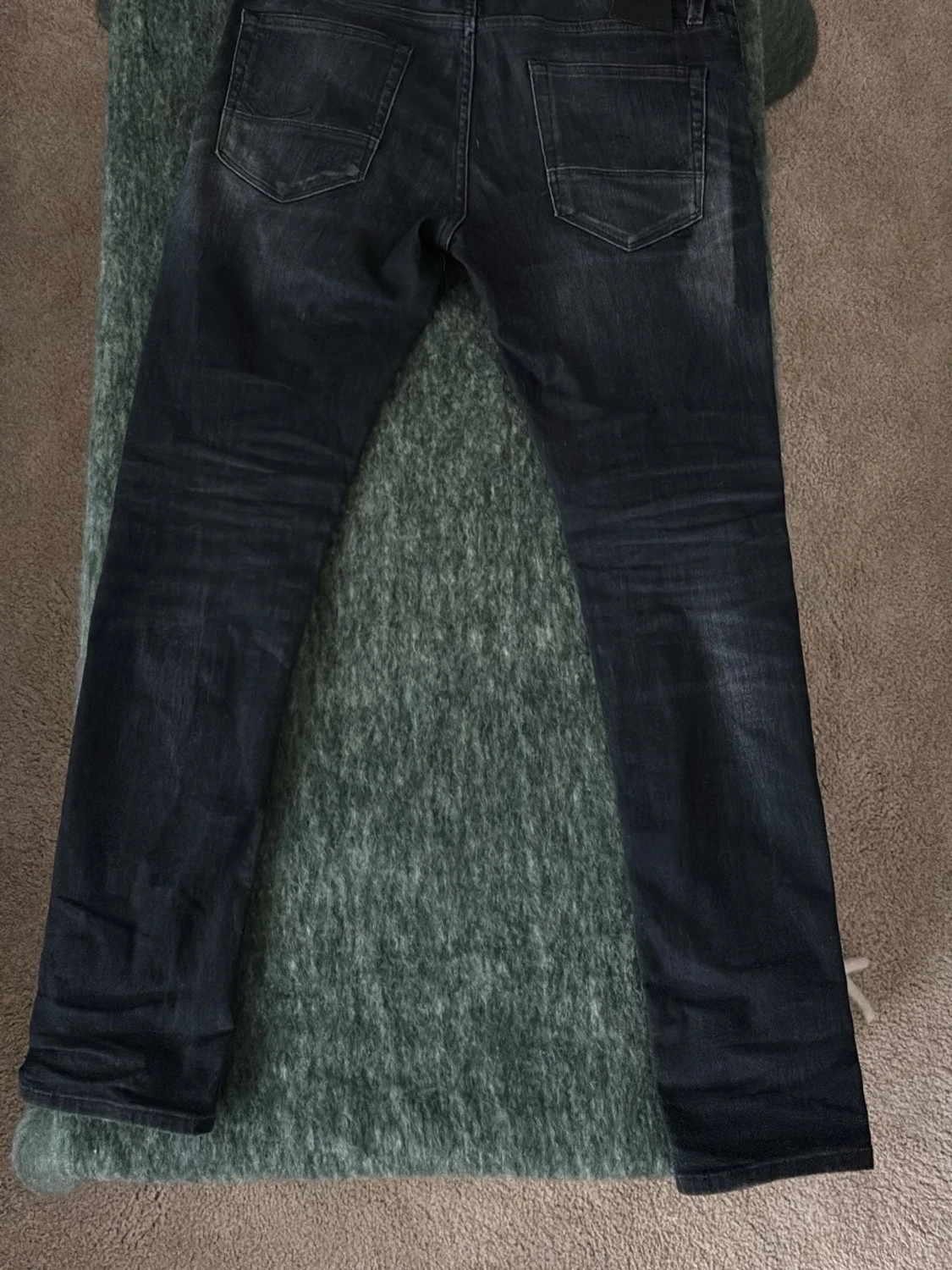  Mörkblåa Jack&jones byxor - 1