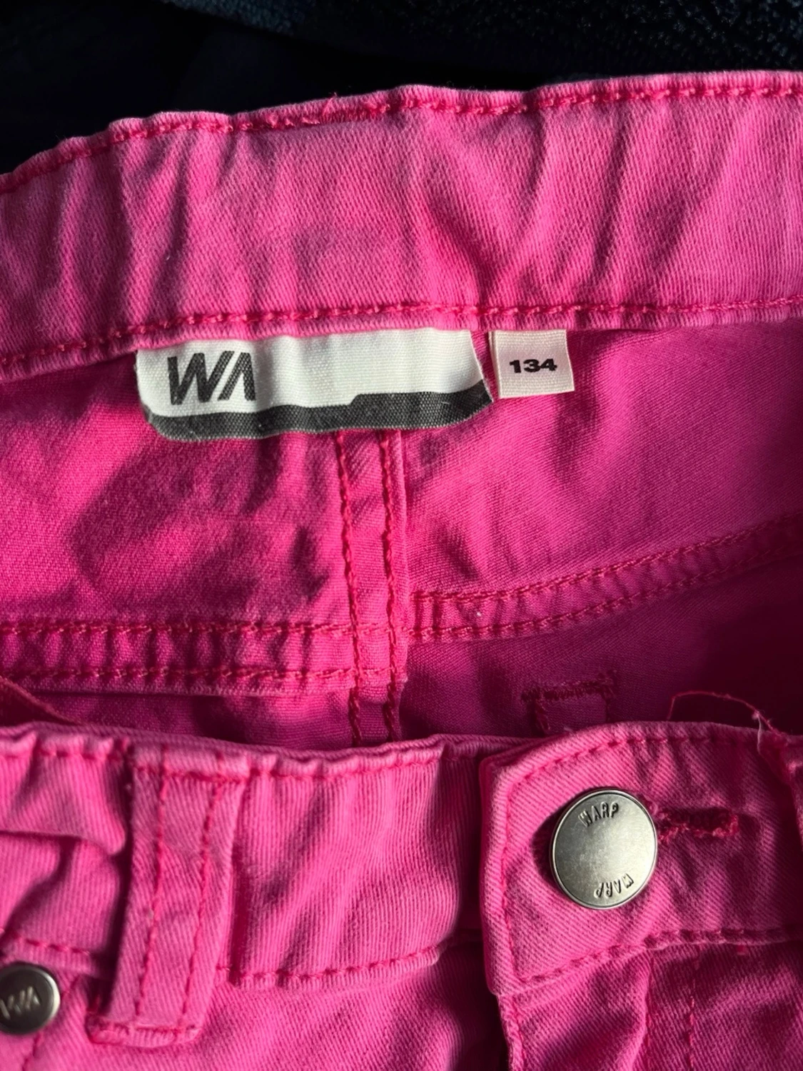 Rosa jeansshorts  - 4