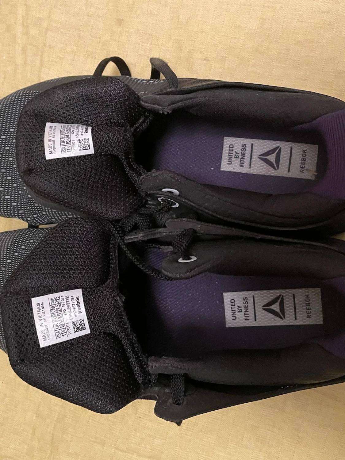 Svarta Reebok Nano sneakers - 4