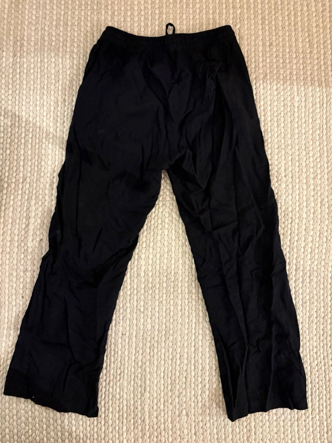 Svarta linnebyxor - 1