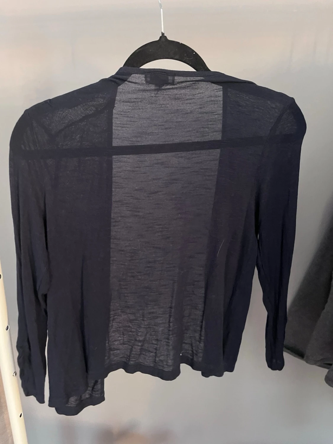 Mörkblå tunn kofta Street One - 1