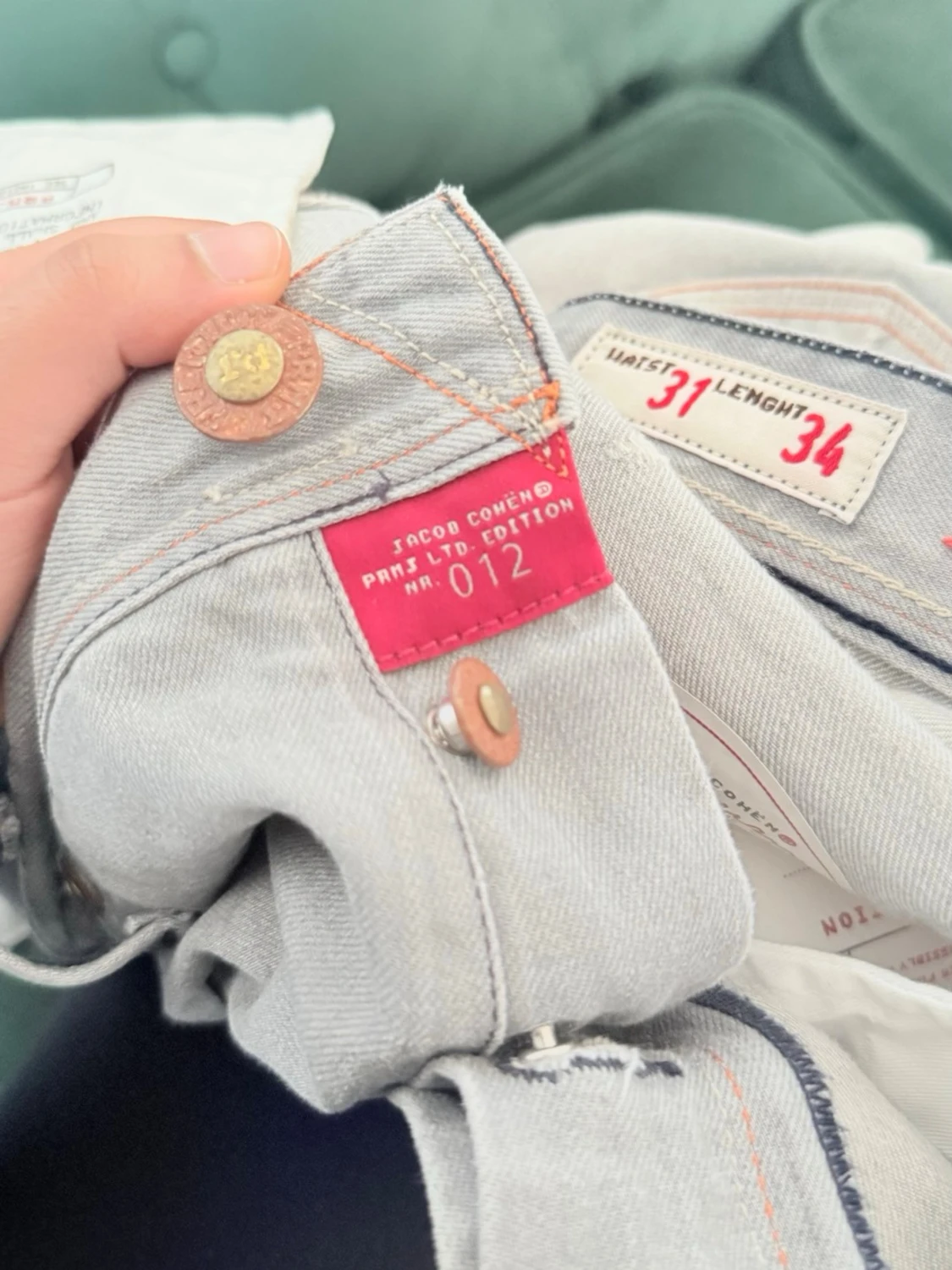 Jacob Cohen PRMS LTD Edition Jeans – Limited & Numrerade - 6