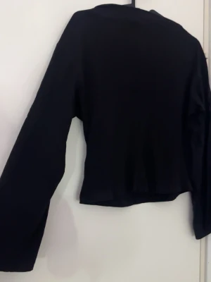 Svart långärmad topp - En svart snygg långärmad topp