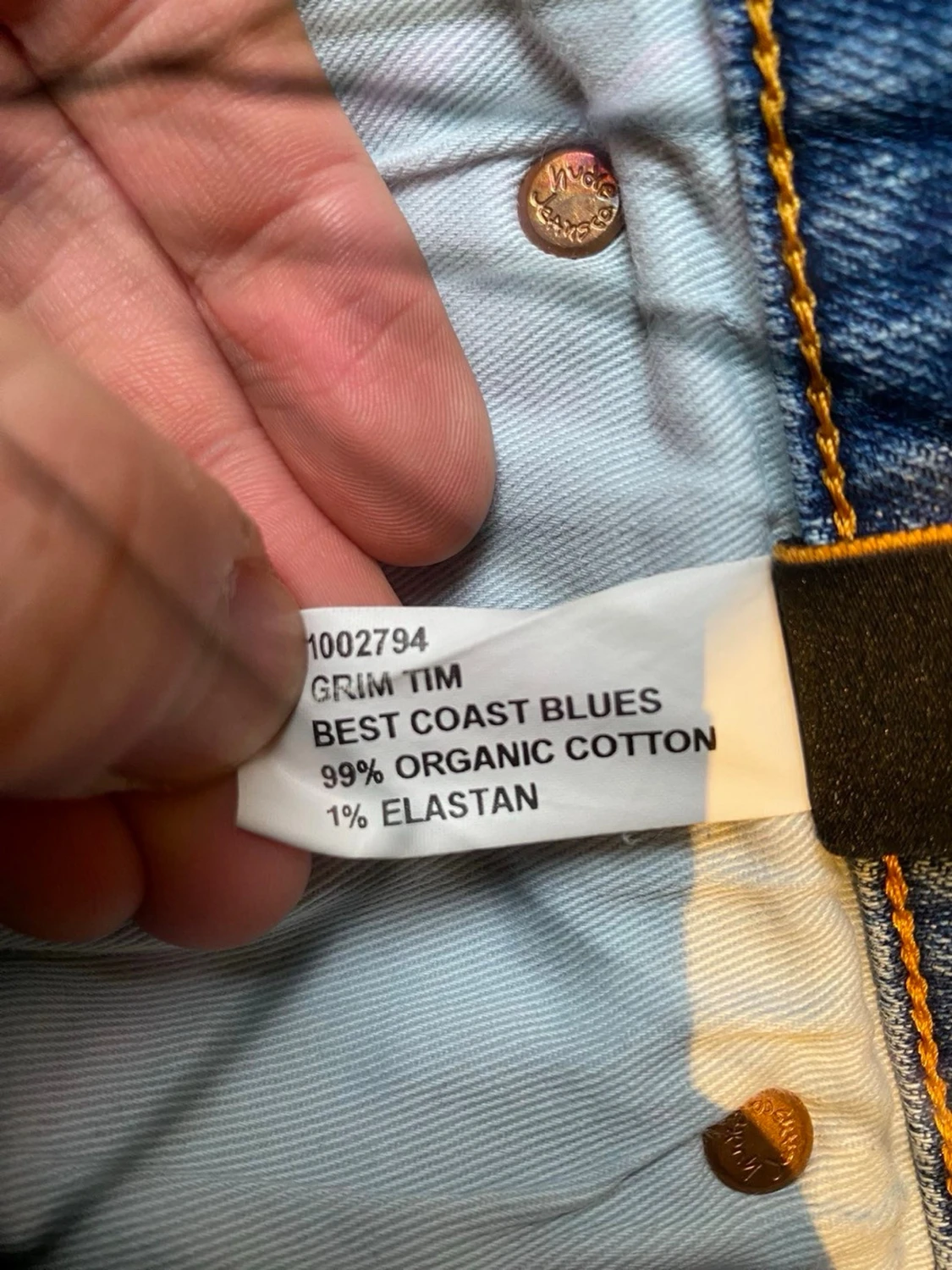 Blå jeans från Nudie Jeans Co - 5