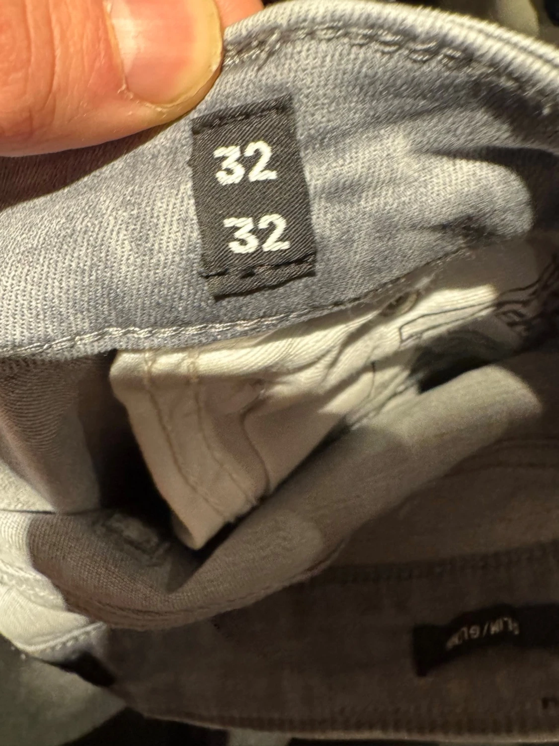 Ljusblå raka jeans från Jack & Jones  - 2