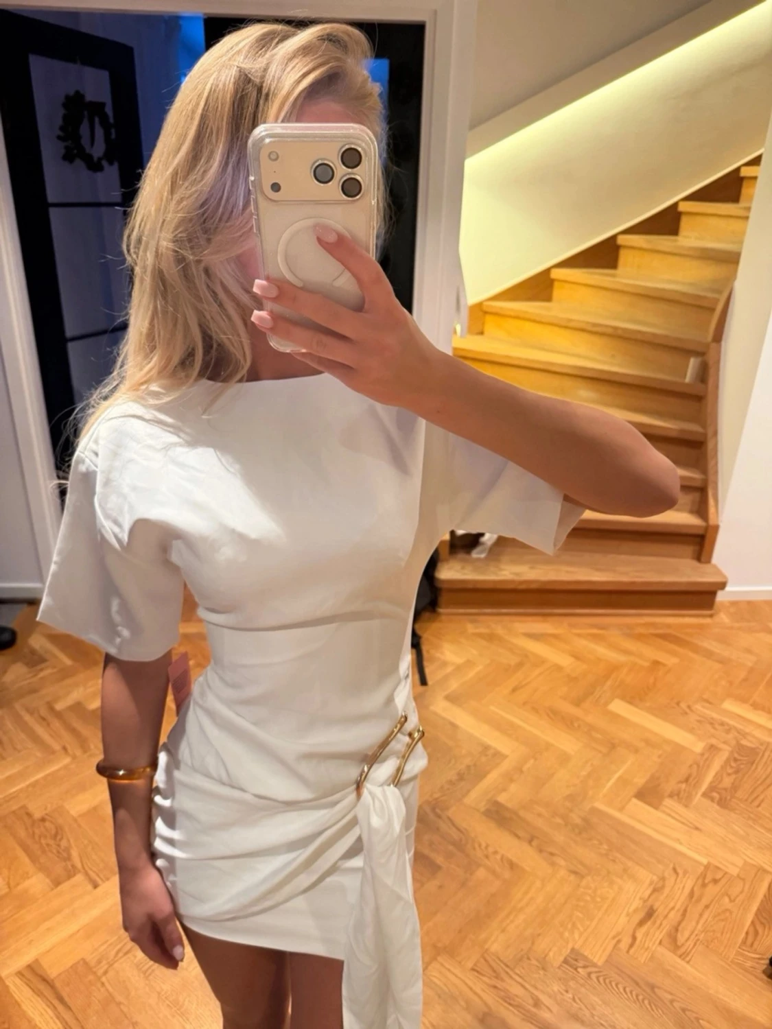 Vit klänning - 4