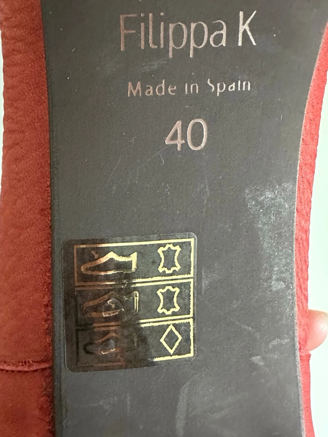 Röda mockapumps från Filippa K - 1