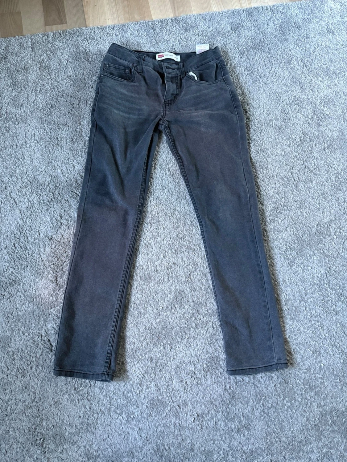 Levi's 512 Slim Taper svarta jeans - 4
