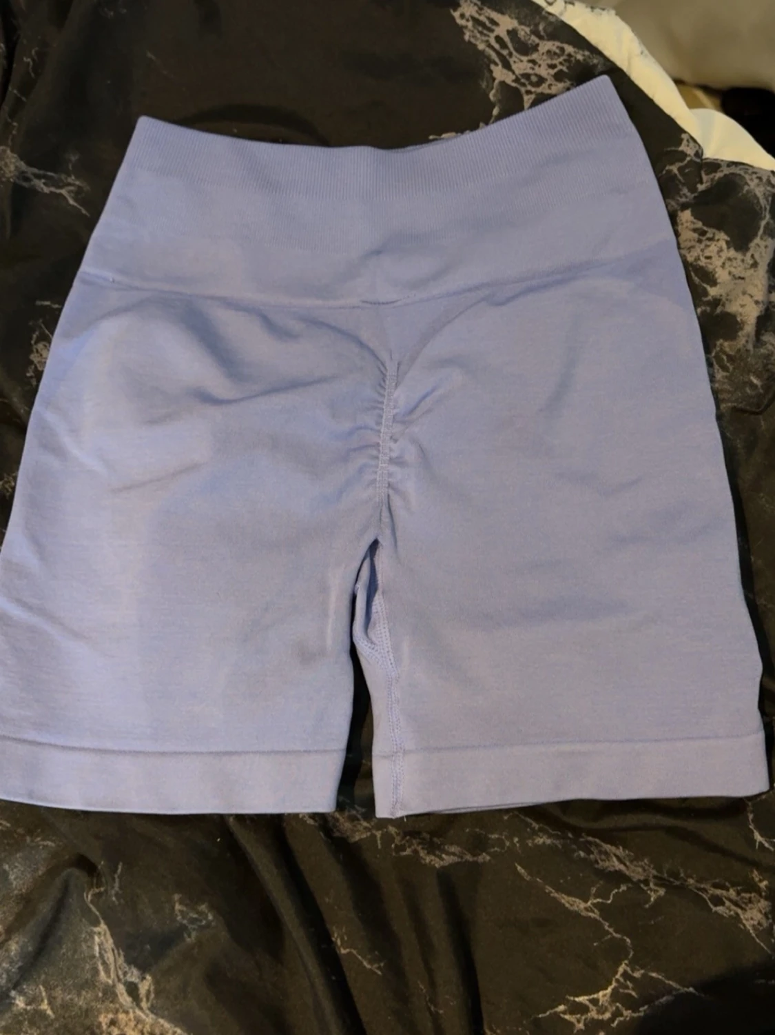 Ljuslila seamless cykelshorts - 1