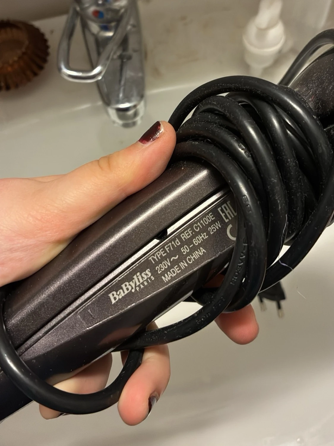 Svart locktång från Curls Secret - 3