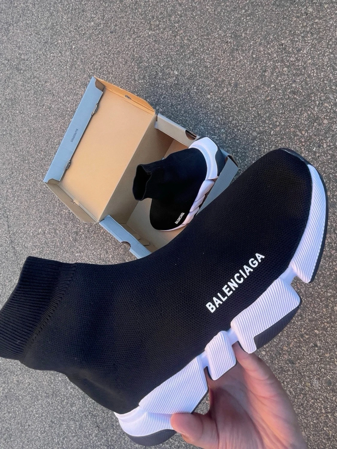 Balenciaga Speed Trainer svarta sneakers - 3