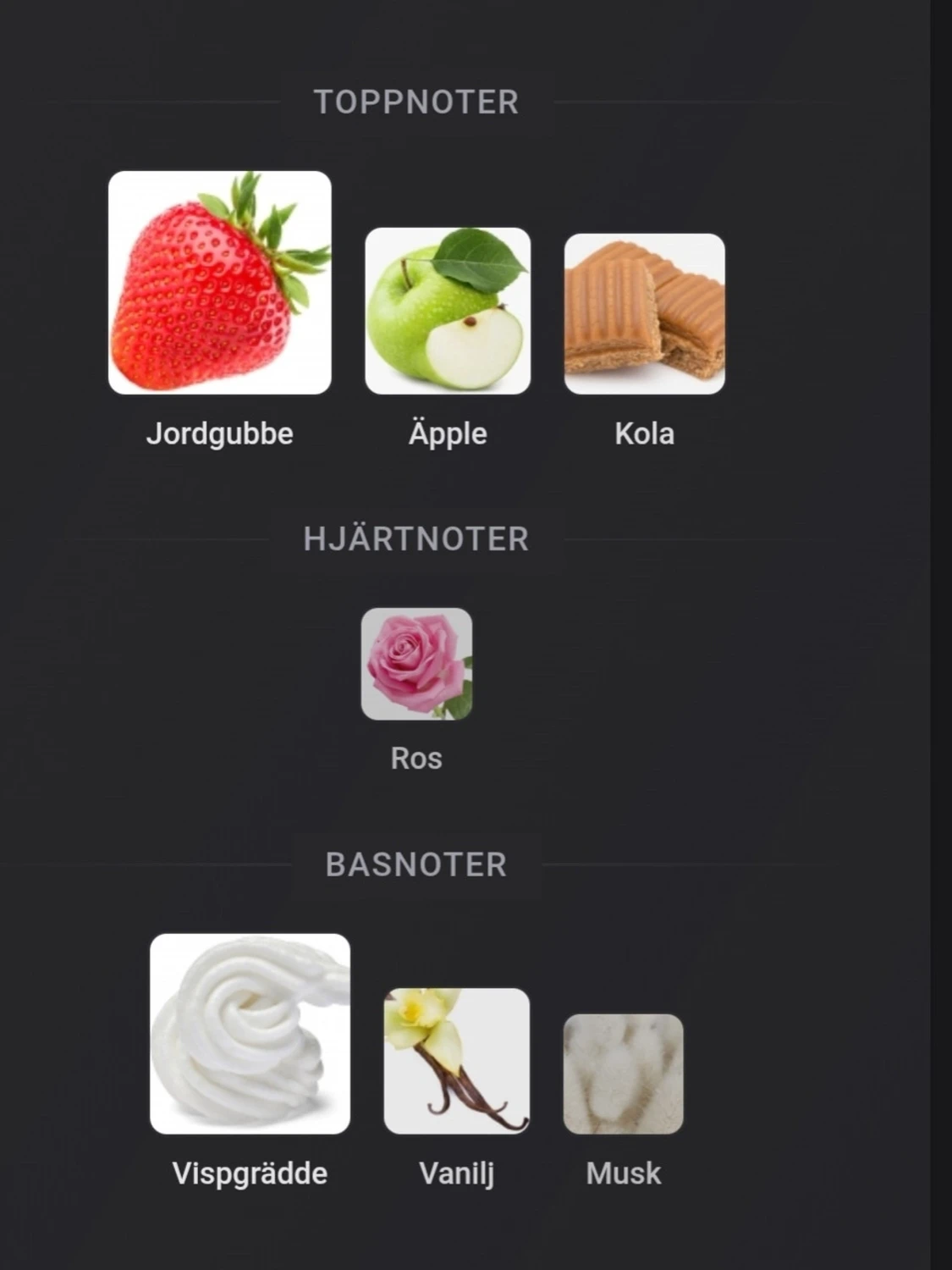 Pavlova parfym med fruktiga toner - 1