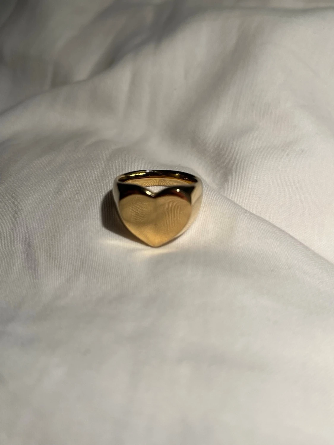 Guldring hjärta - 2