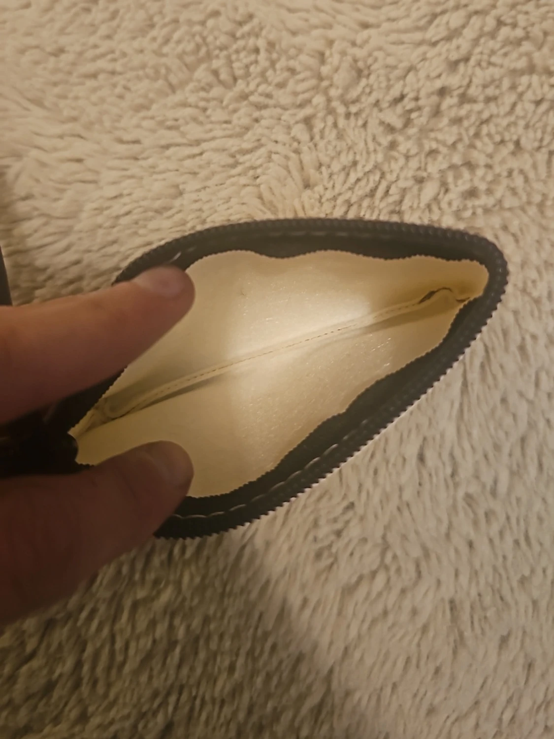 Beige  plånbok - 1