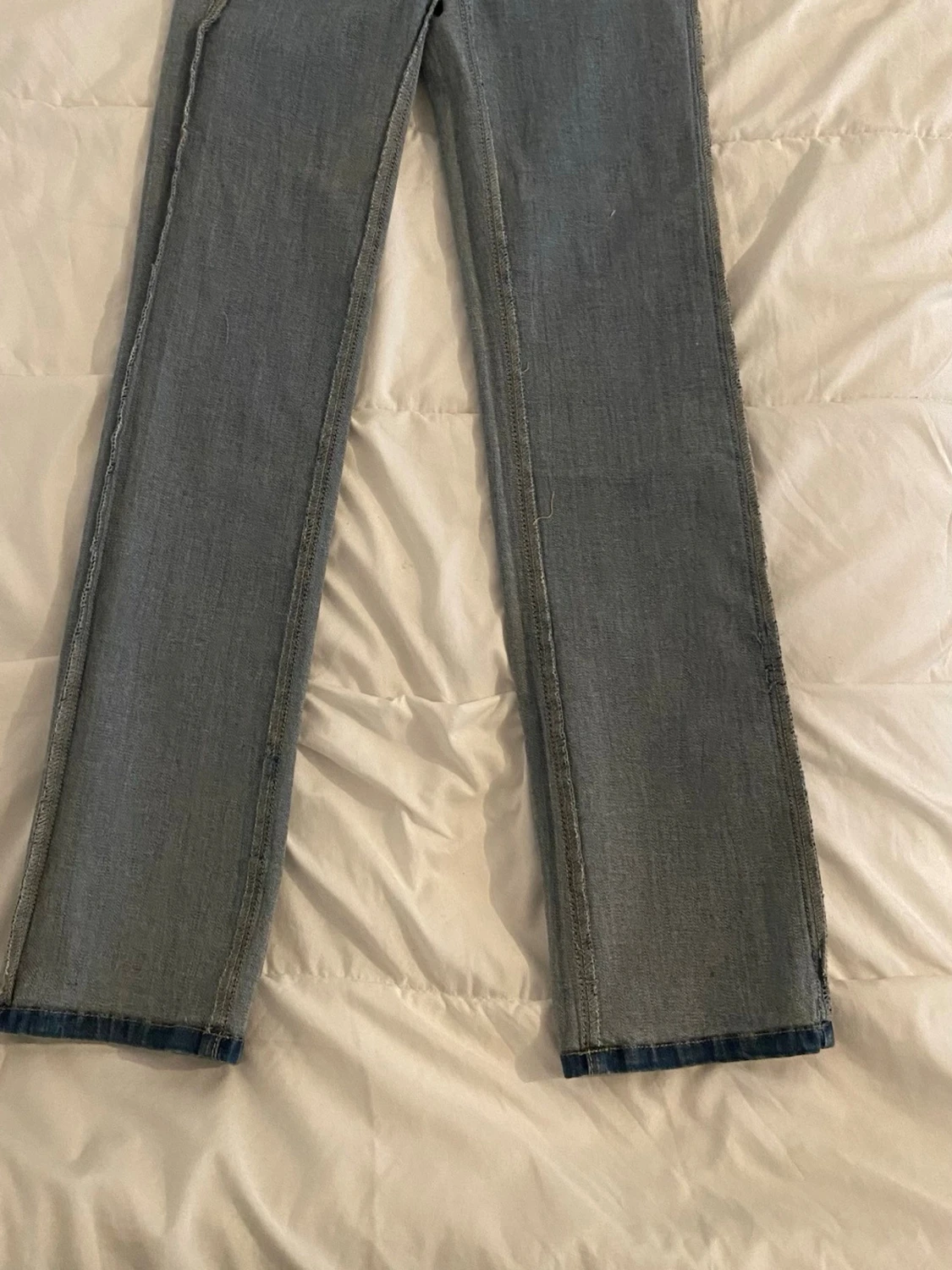 Blå raka jeans från Vero Moda - 5