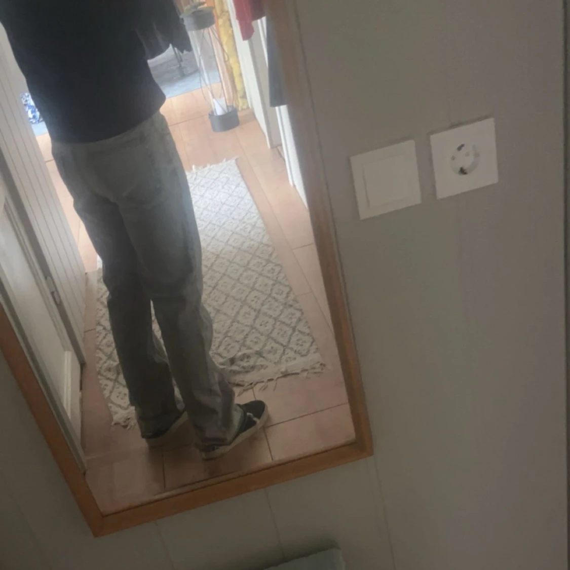 Flared jeans från zara - 1