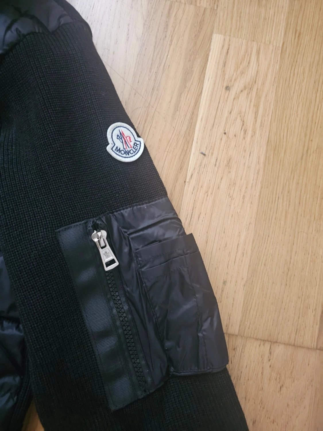 Svart Moncler cardigan  - 2