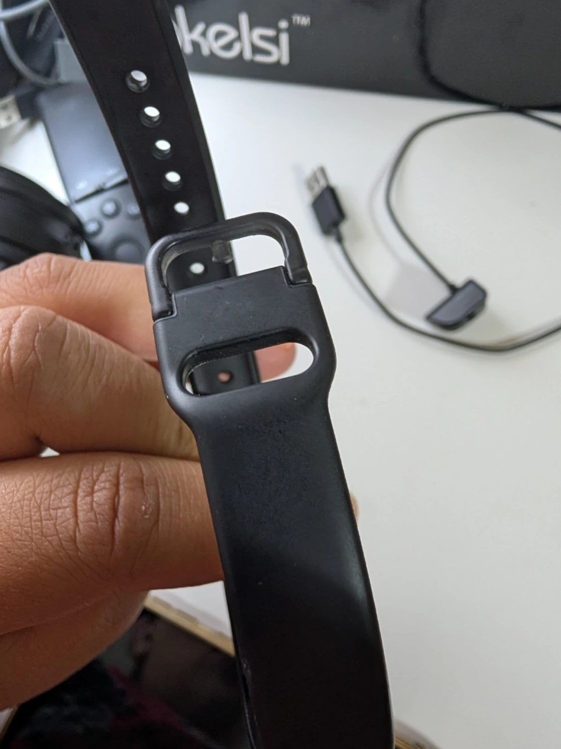Svart Samsung Galaxy Fit2 smartklocka - 3