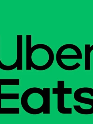 Uber Eats reklamskylt - Kom dm för Rabbat. 130X3=390kr