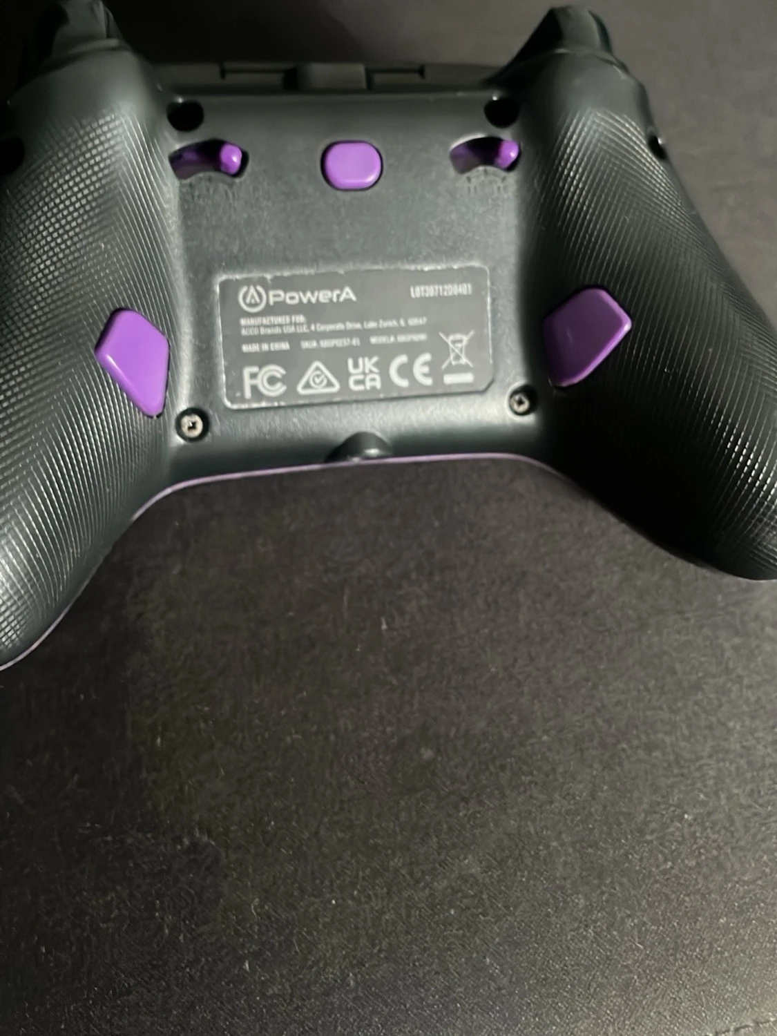 PowerA Xbox handkontroll lila camo - 1