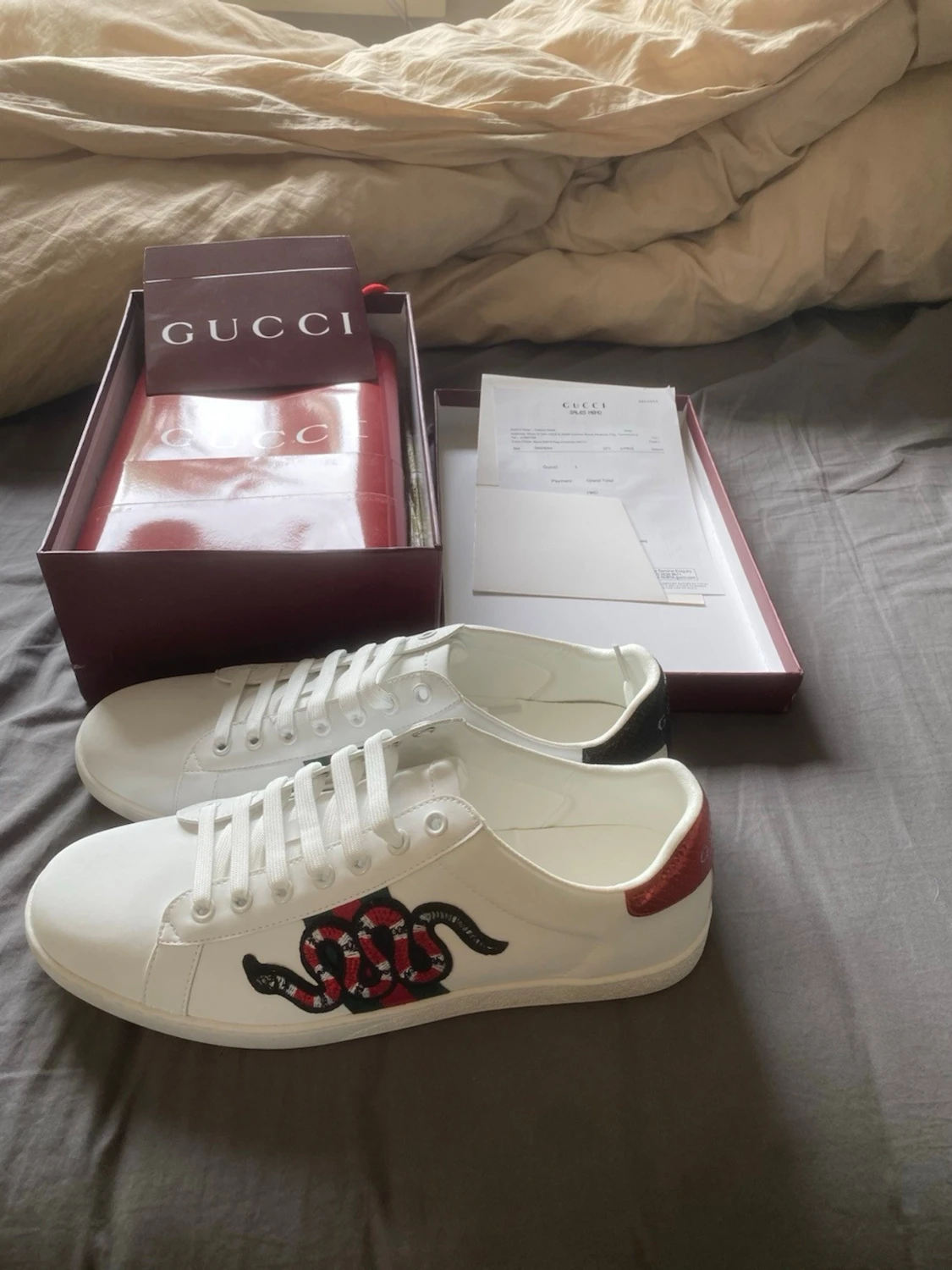 Gucci ace skor 44