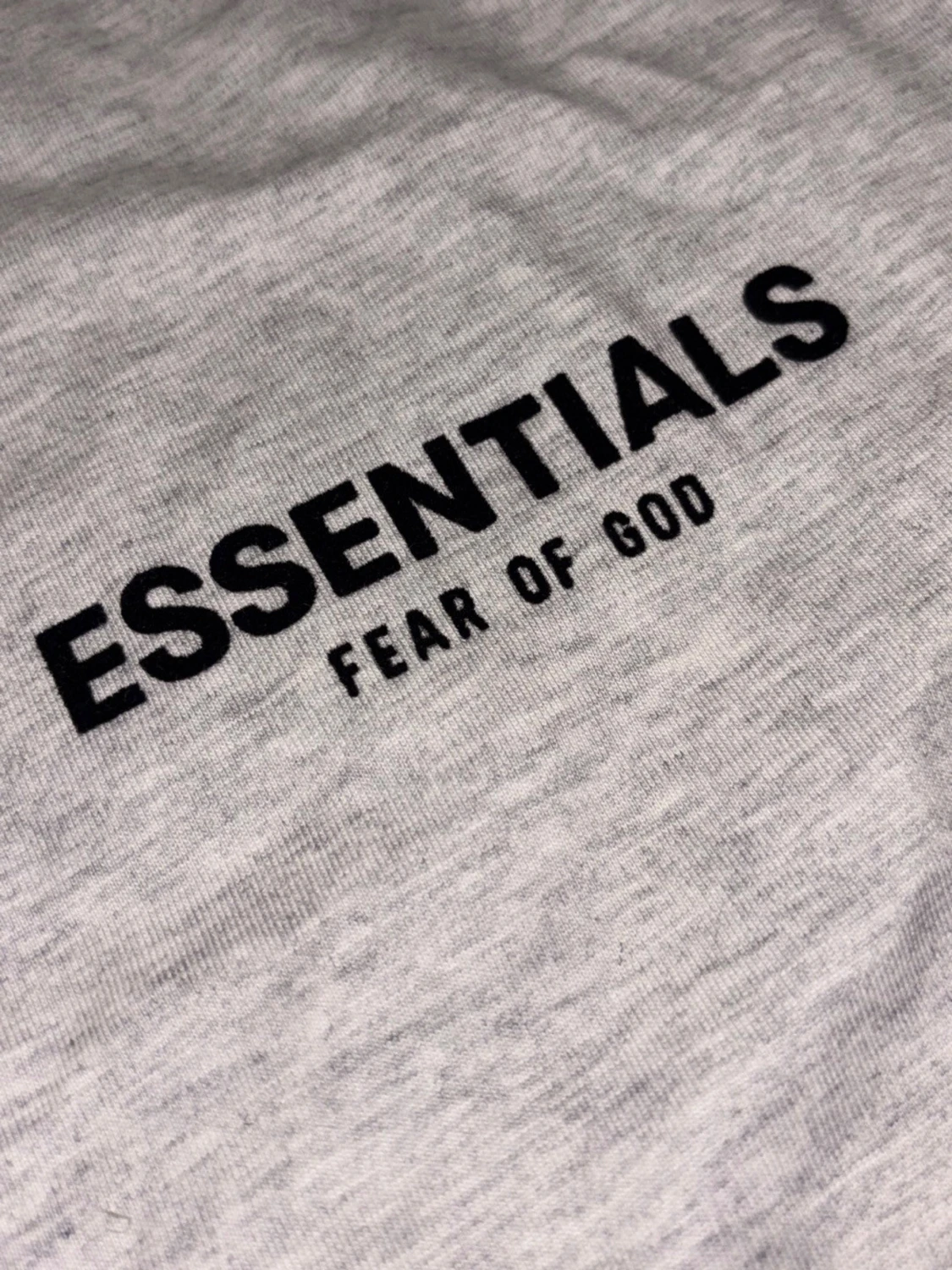 Grå Essentials Fear of God t-shirt - 2